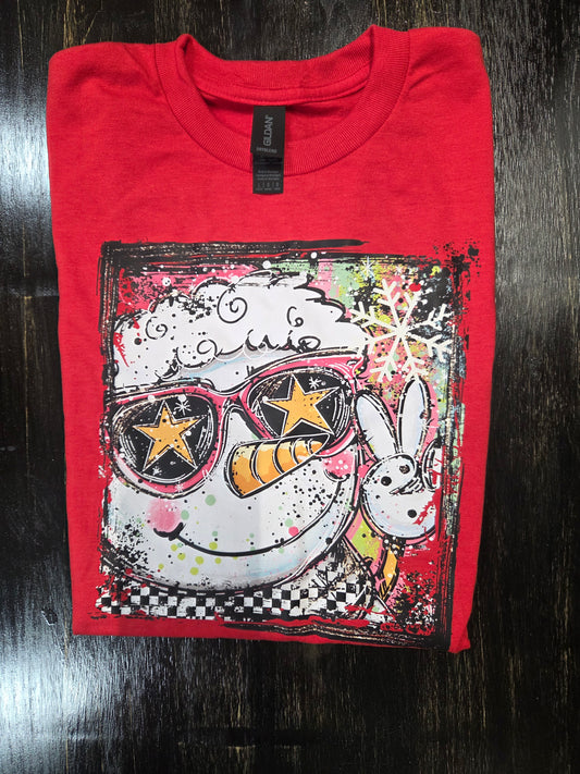 Snowman Graphic Tee