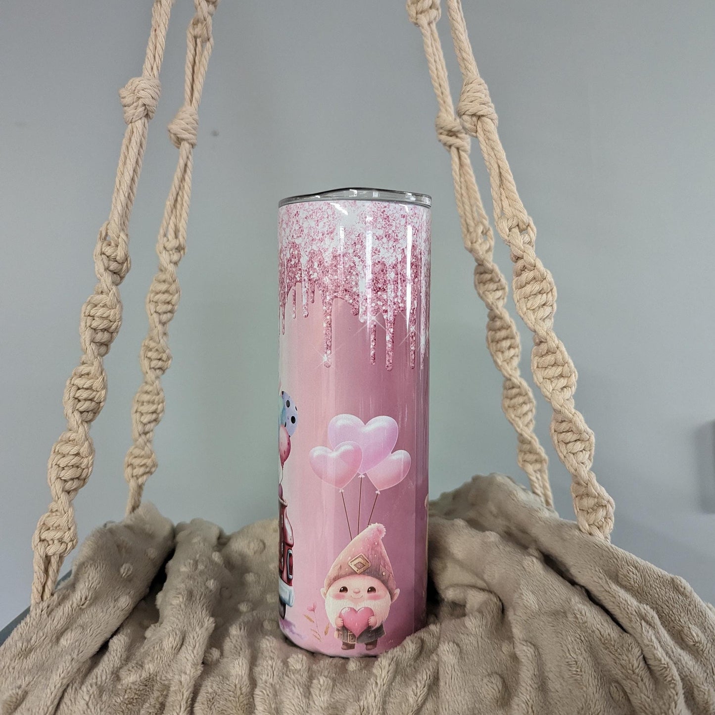 Valentine Gnome Love Tumbler