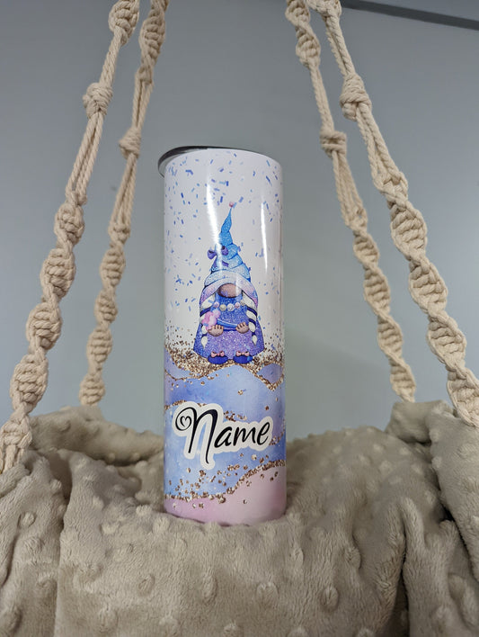 Watercolor Gnome Tumbler