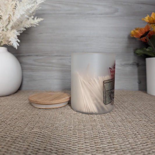 Chicken candle holder/trinket glass