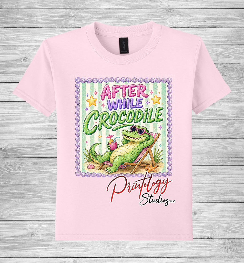 Youth After While crocodile T-Shirt