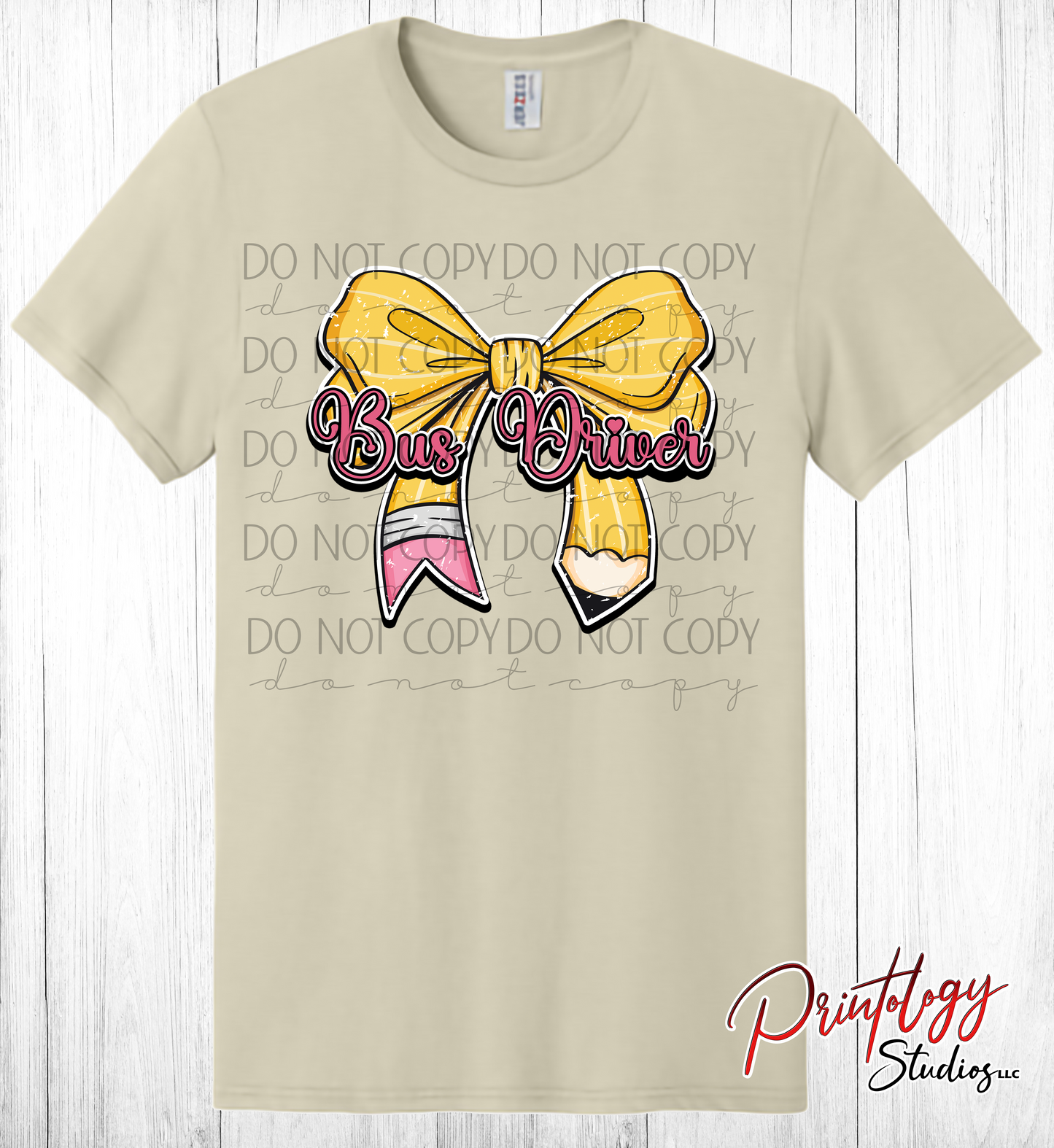 Coquette Bow Bus Driver T-Shirt