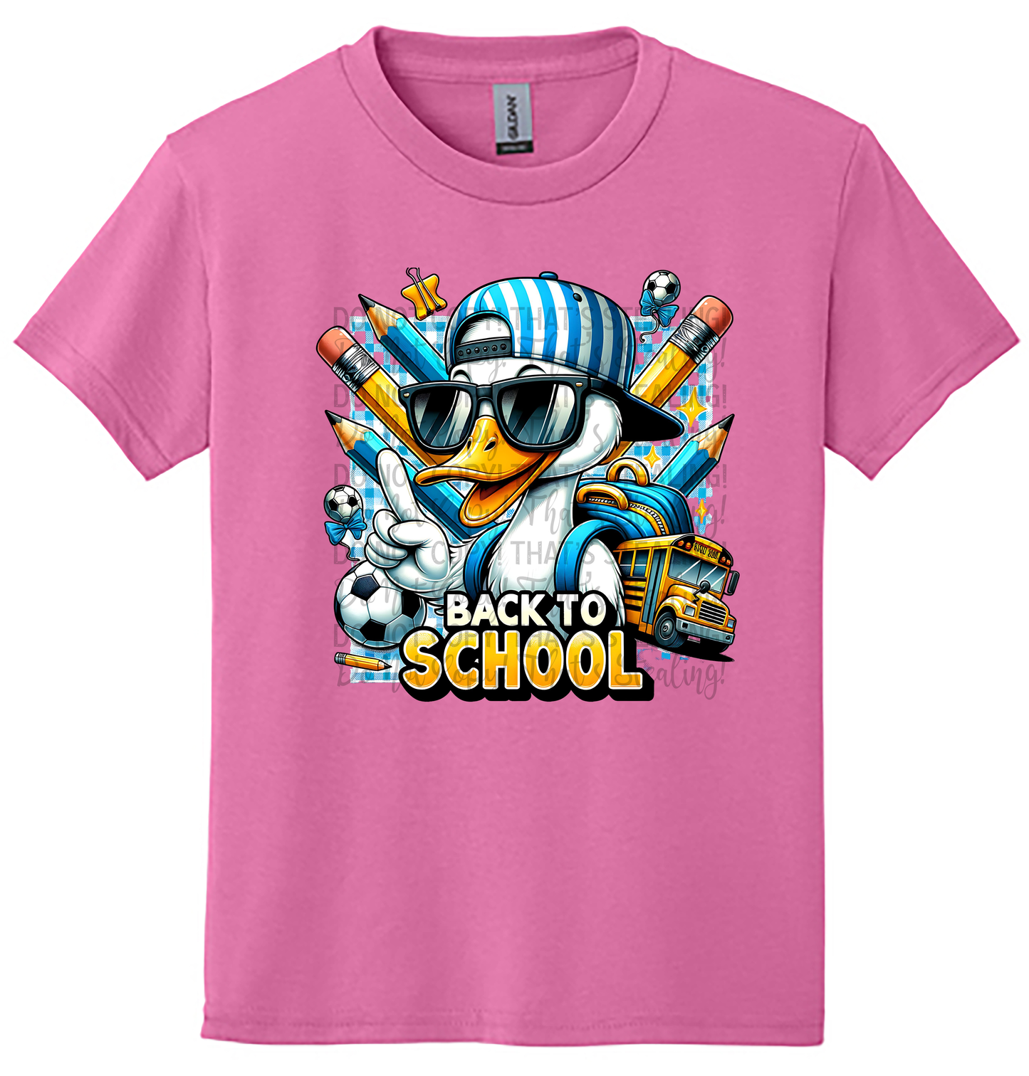 Cool Duck Back to School Youth Tee