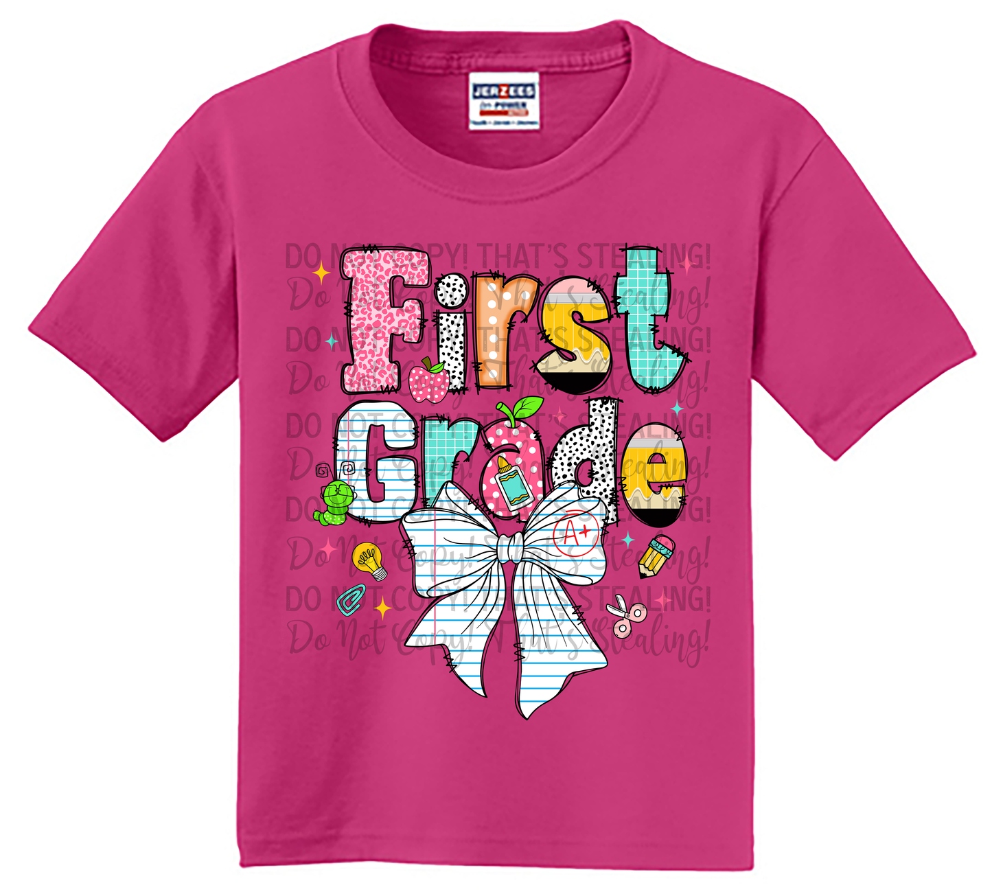 First Grade-Back to School Tee- Youth