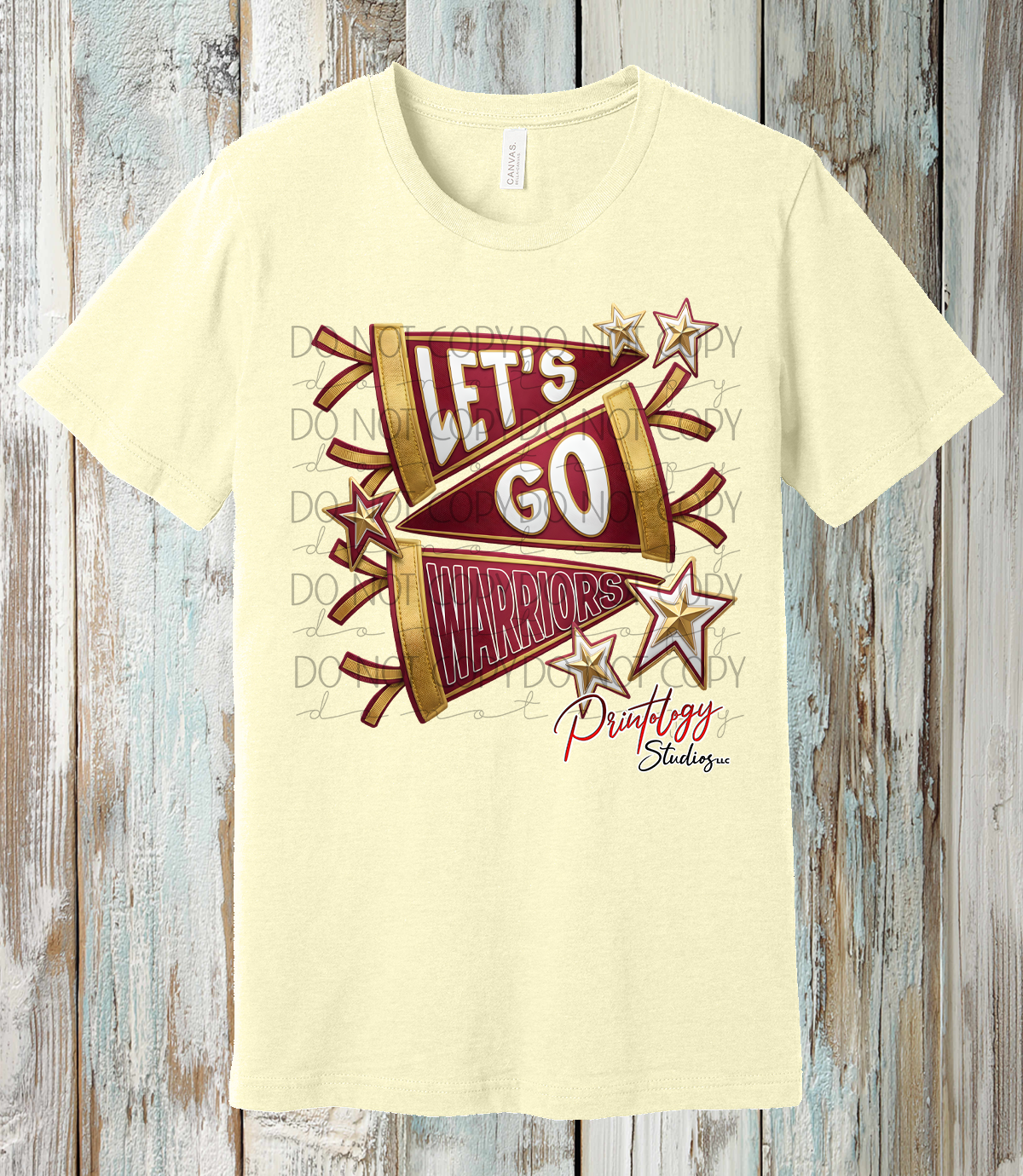 Let’s Go Warriors Spirit Tee