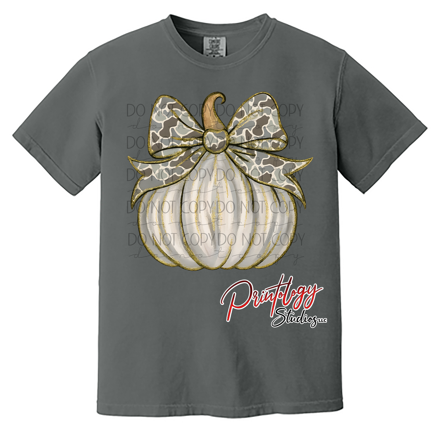 Glitter Leopard Bow Pumpkin Tee – Fall Vibes with a Touch of Wild