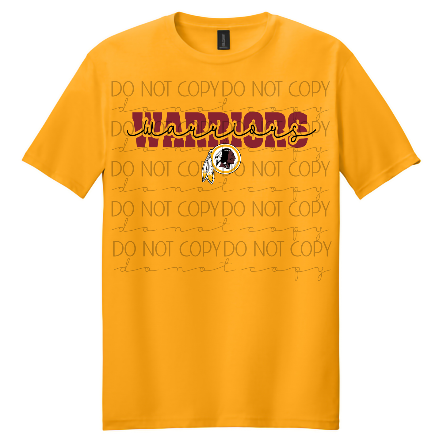 Warriors Script Tee – Bold & Stylish