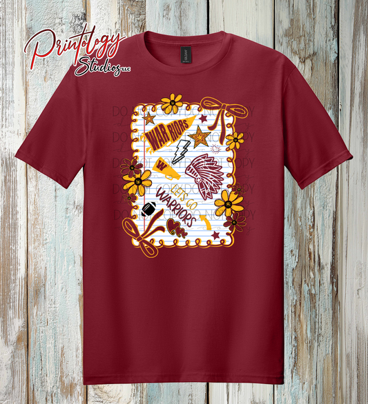 Preppy Warriors Spirit Shirt