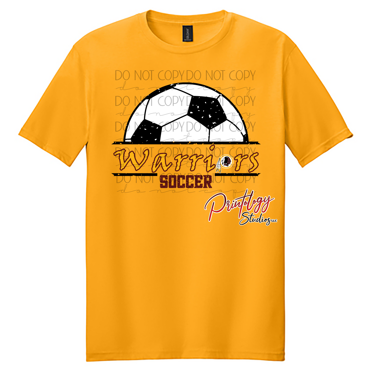 ⚽ Warriors Soccer Game Day Tee