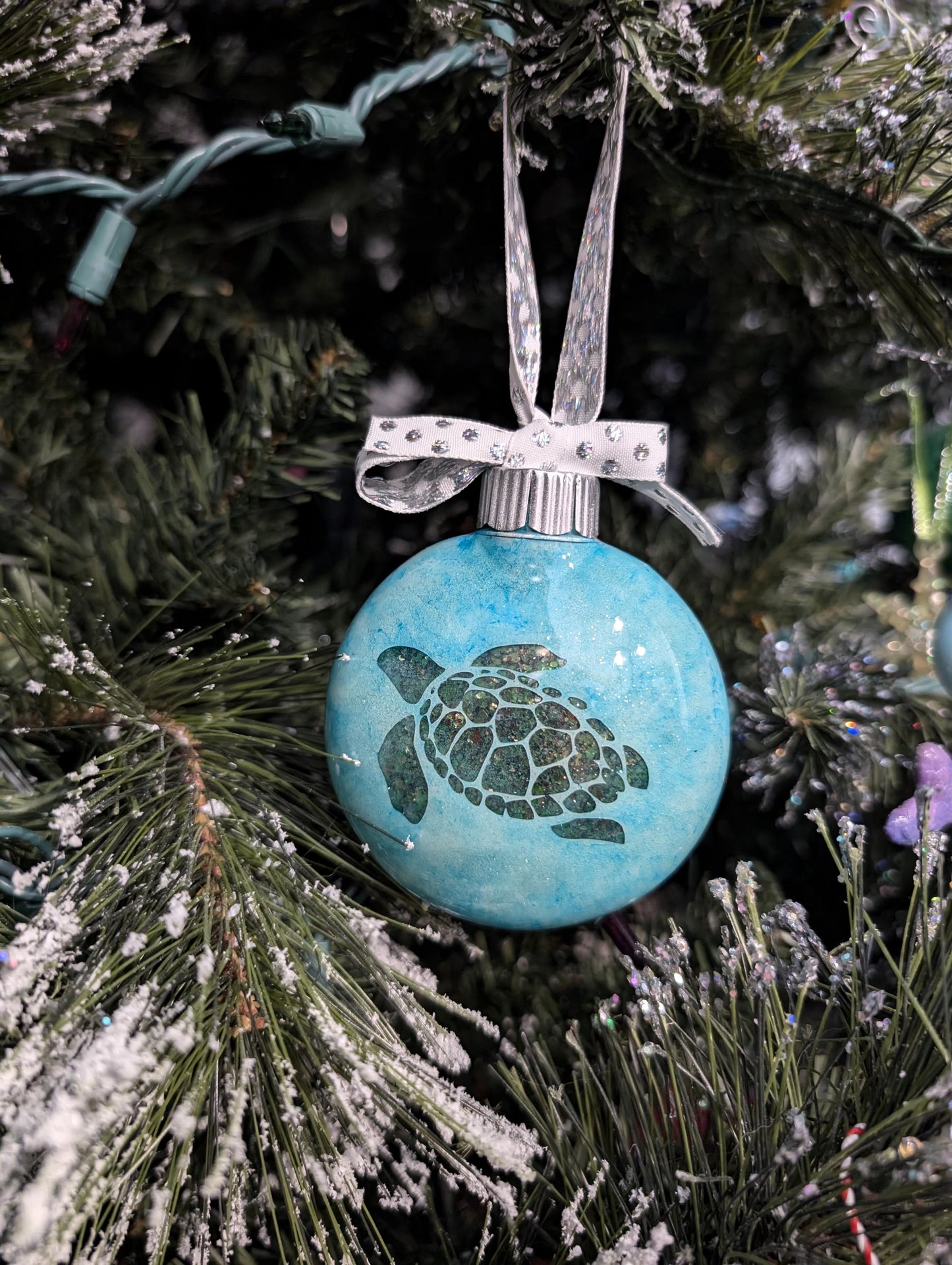 Handmade Sea Turtle Ornament