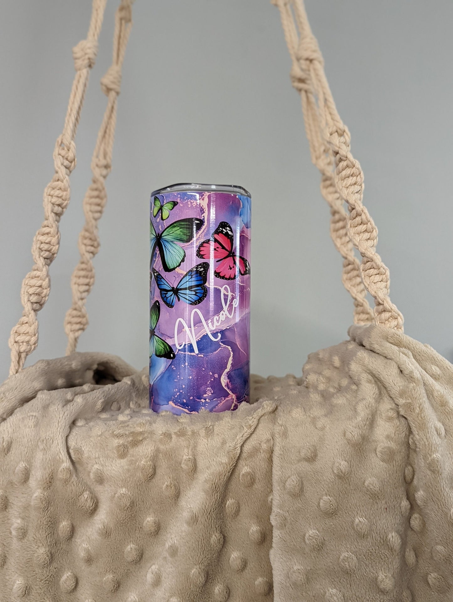 🦋 Colorful Butterfly 15oz Tumbler