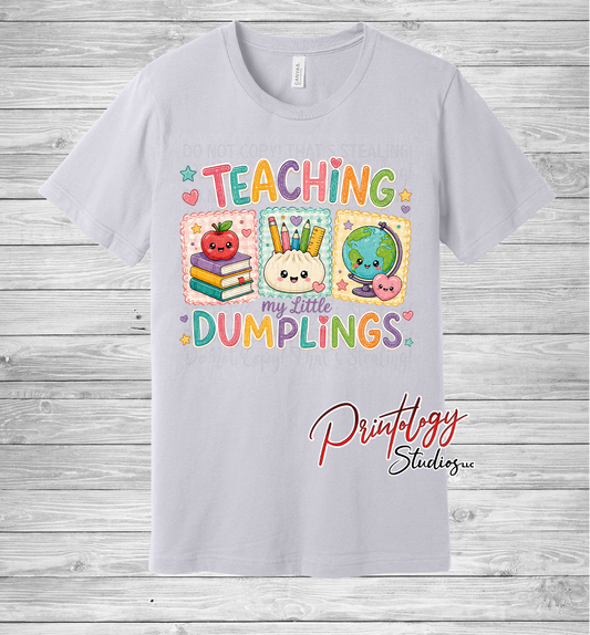 Teaching my little dumplings