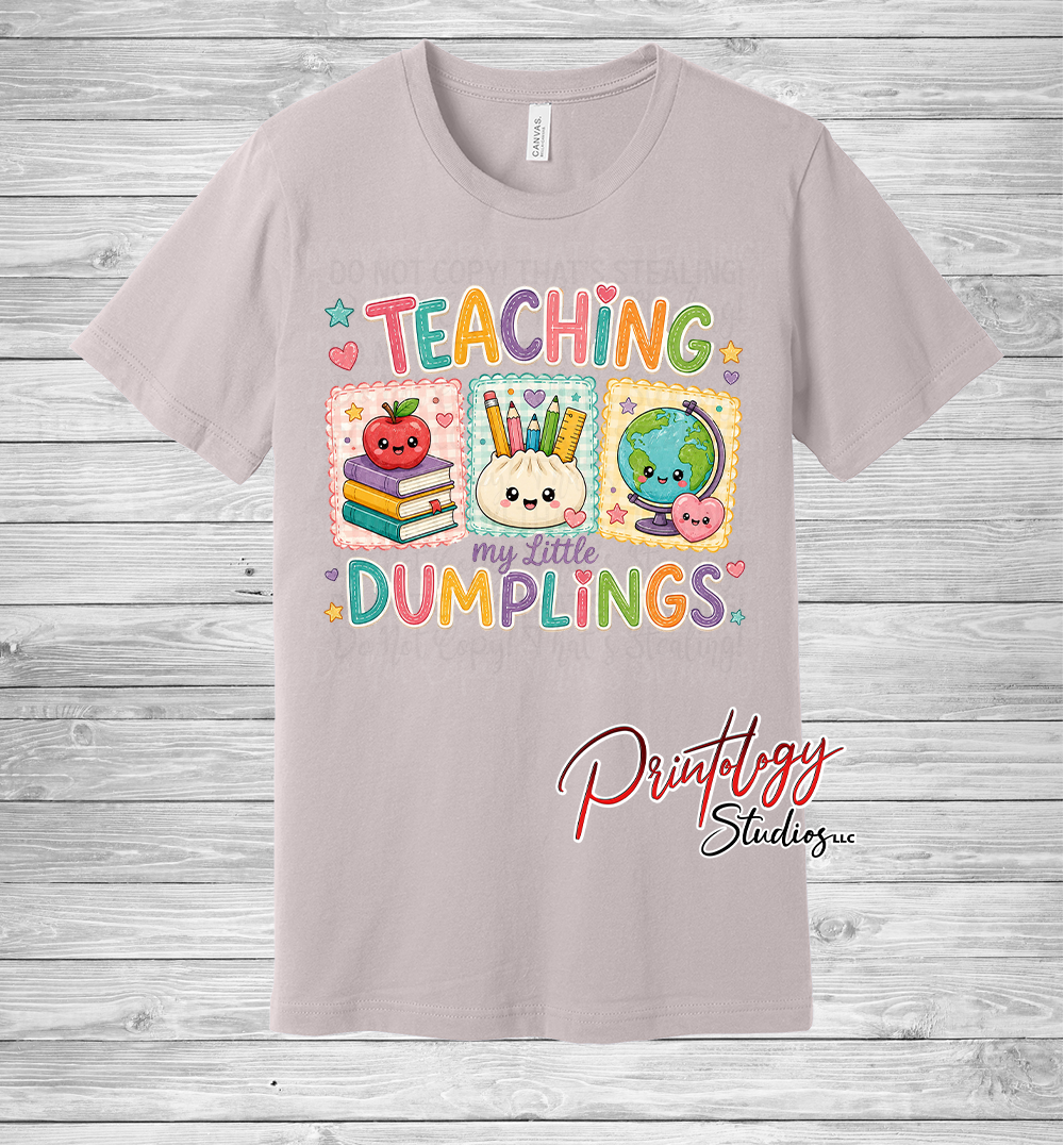 Teaching my little dumplings