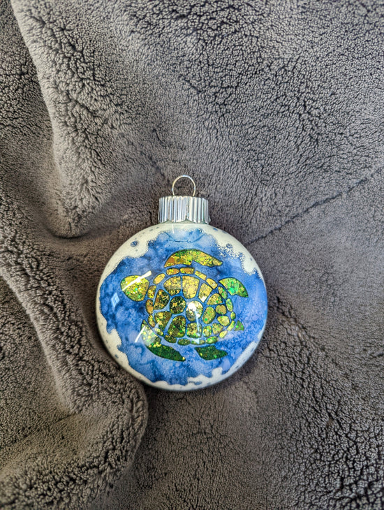 Handmade Sea Turtle Ornament