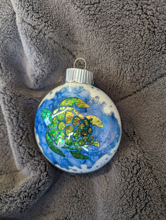 Handmade Sea Turtle Ornament