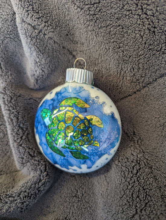 Handmade Sea Turtle Ornament