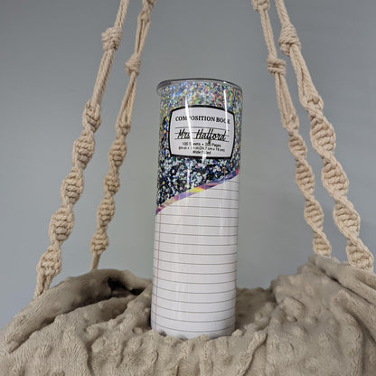 Teacher Composition & Paper Tumbler