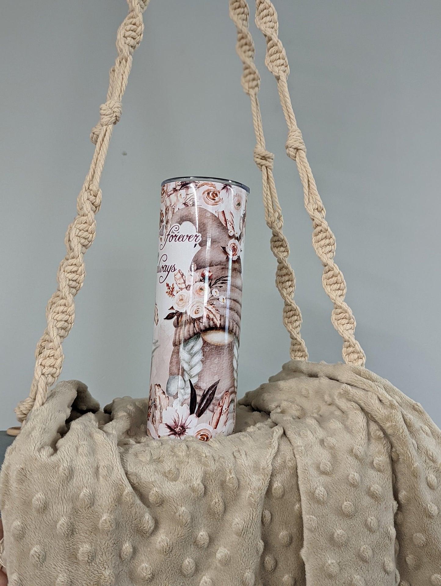 Boho Gnome 20oz Skinny Tumbler