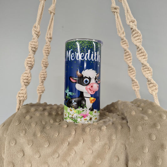 Personalized Cow 15oz Tumbler