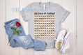 100 Days of Coffee DTF Transfer – Funny Teacher Coffee Lover 100 Days Transfer