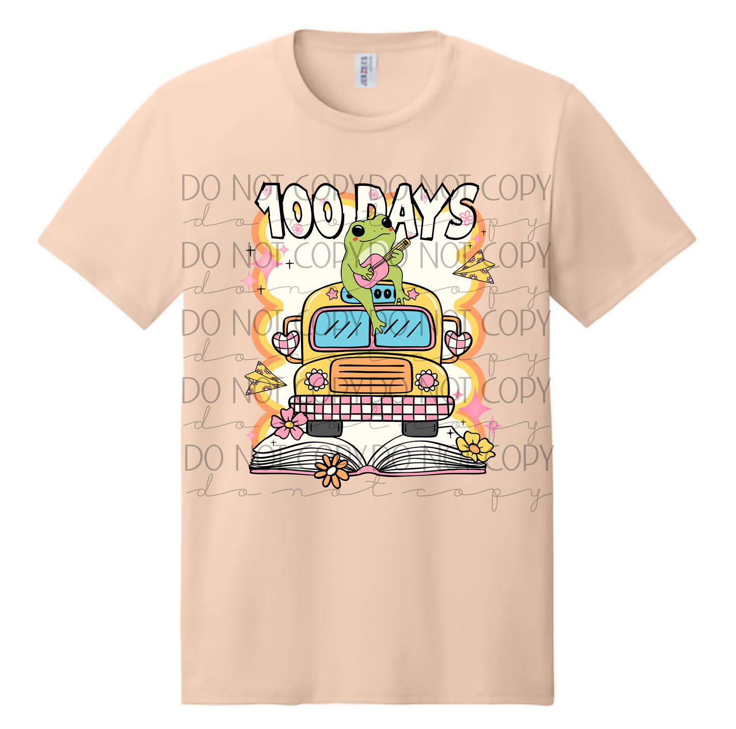 100 Days of School Frog T-Shirt