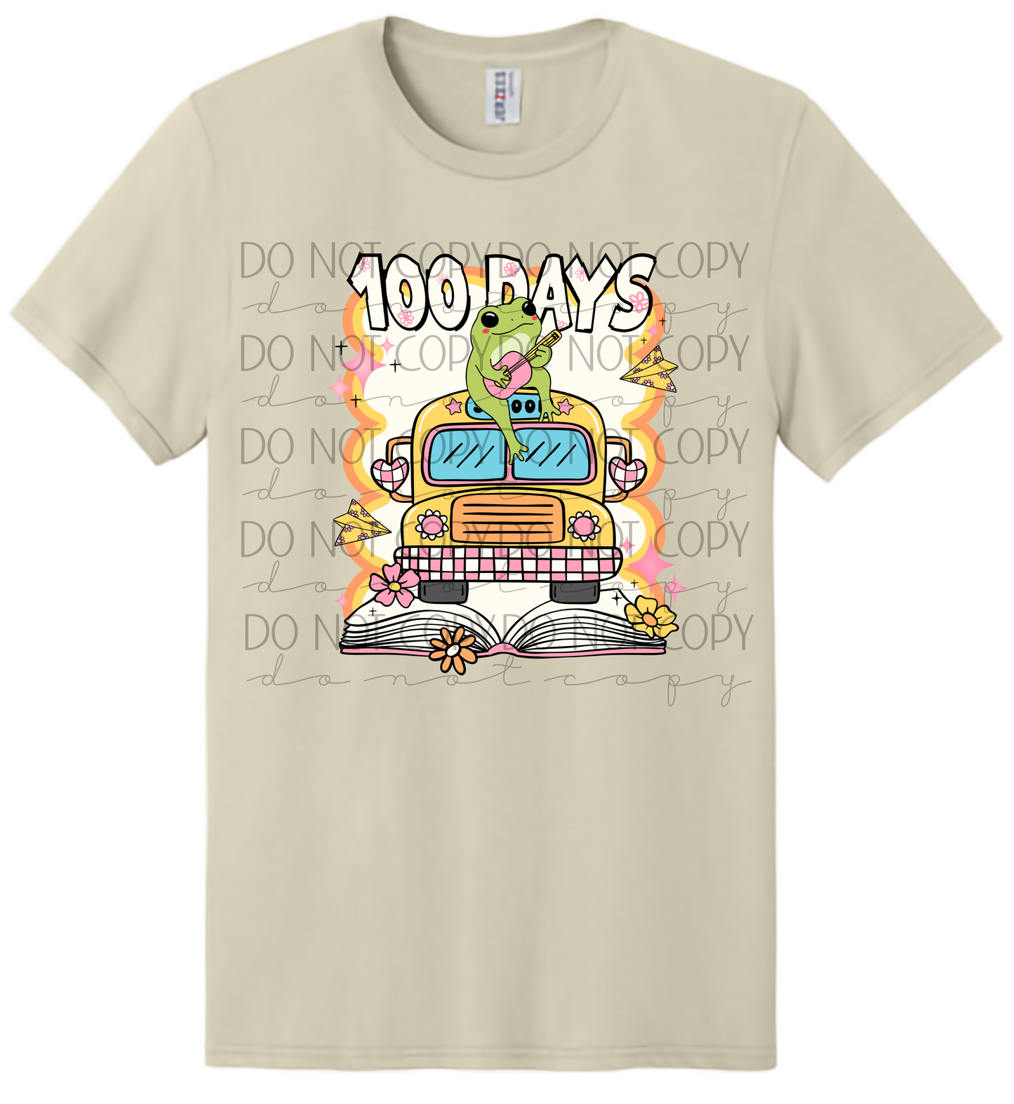 100 Days of School Frog T-Shirt