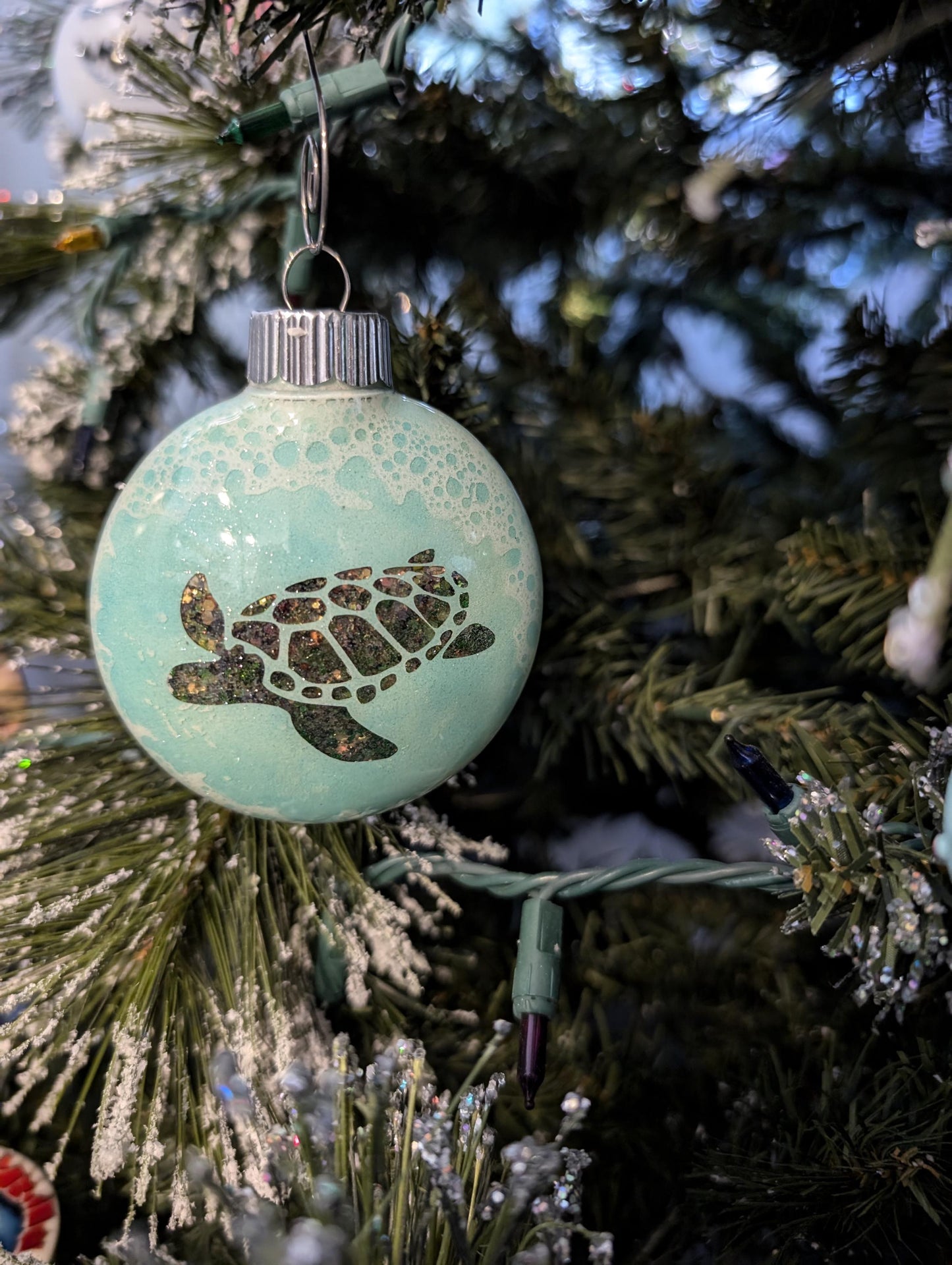 Handmade Sea Turtle Ornament