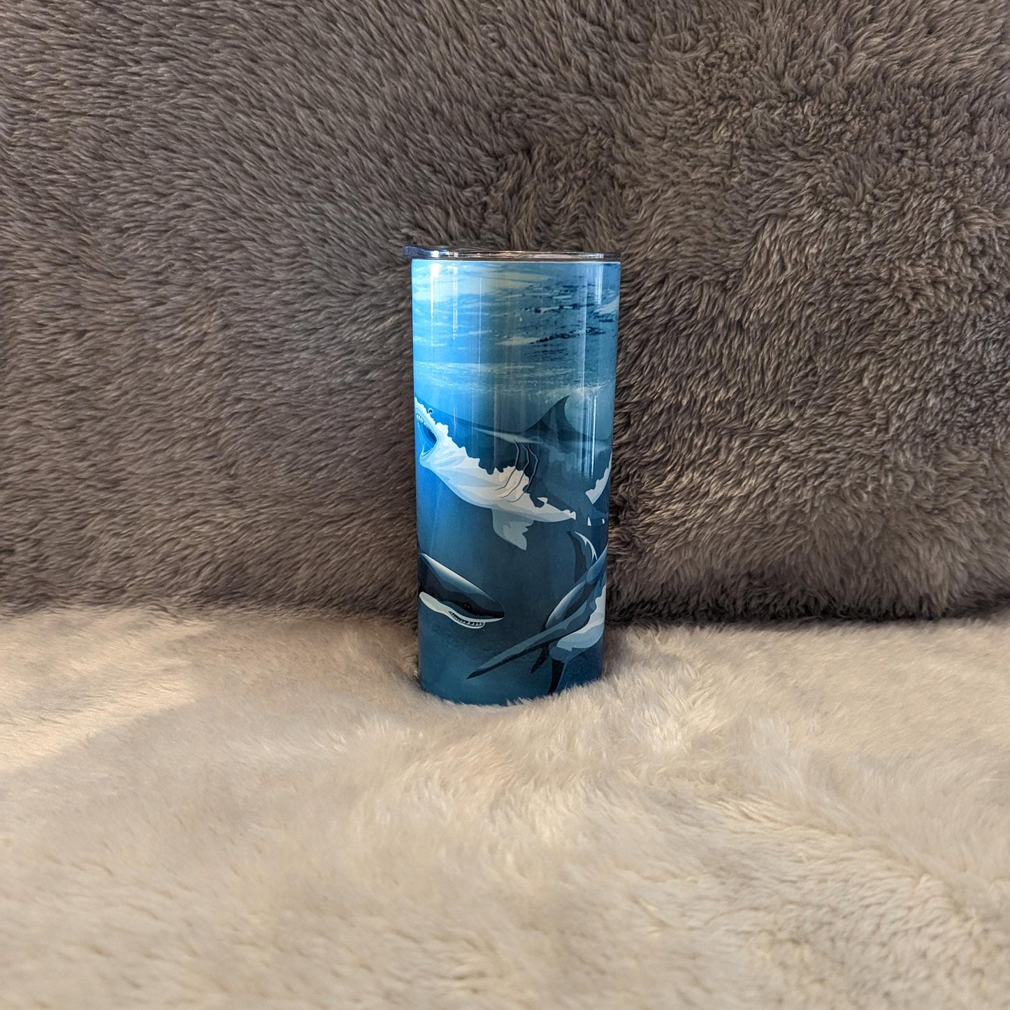 Shark Ocean 15oz Tumbler