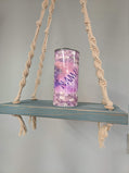 Personalized Mermaid Tumbler – 20oz Skinny Stainless Steel Cup