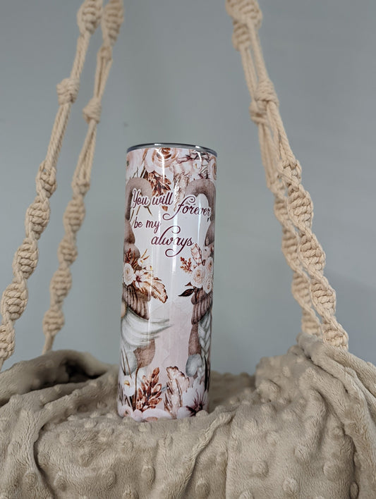 Boho Gnome 20oz Skinny Tumbler