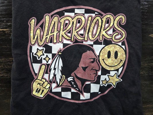 Warriors Glitter T-Shirt