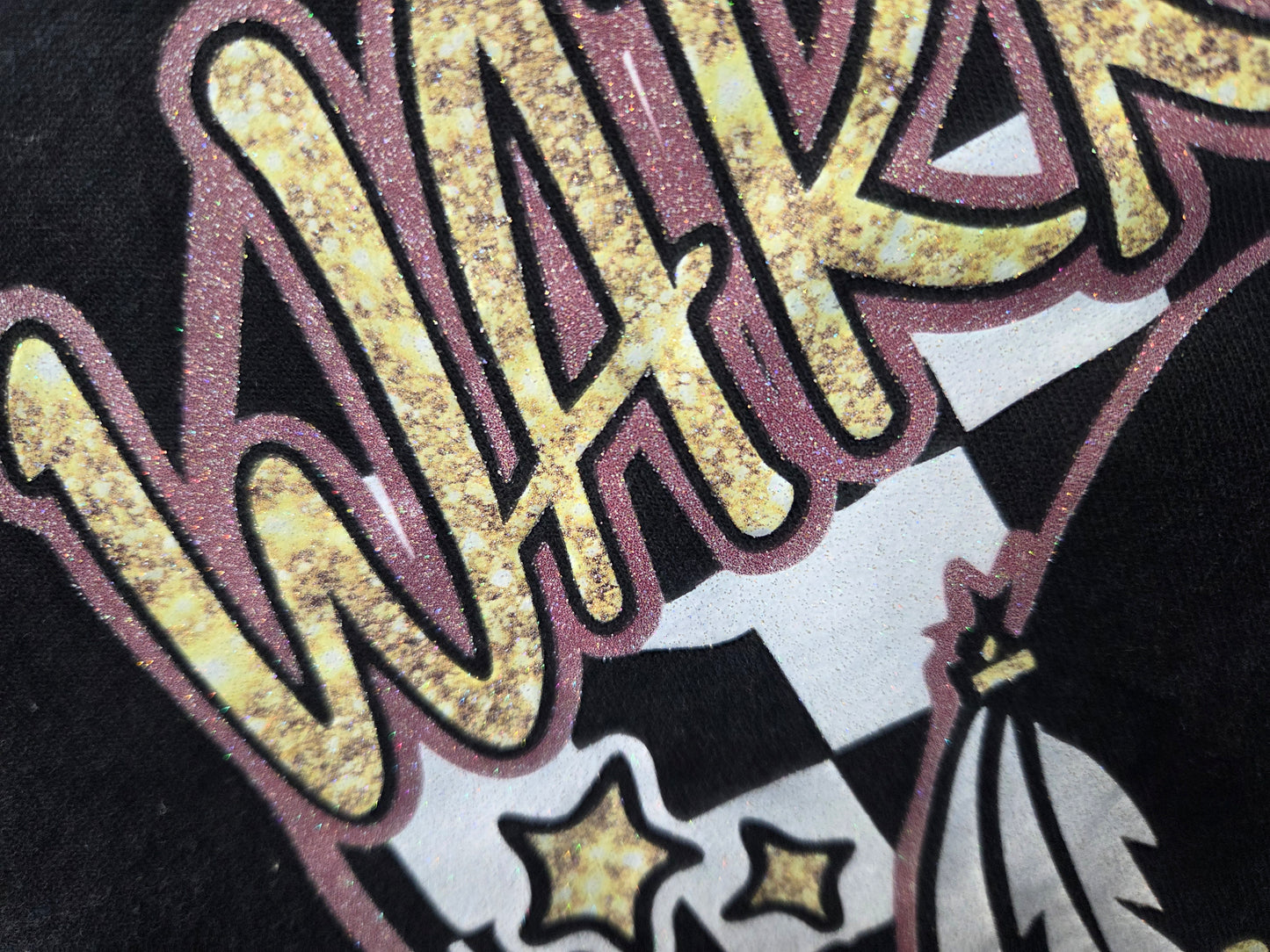 Warriors Glitter T-Shirt