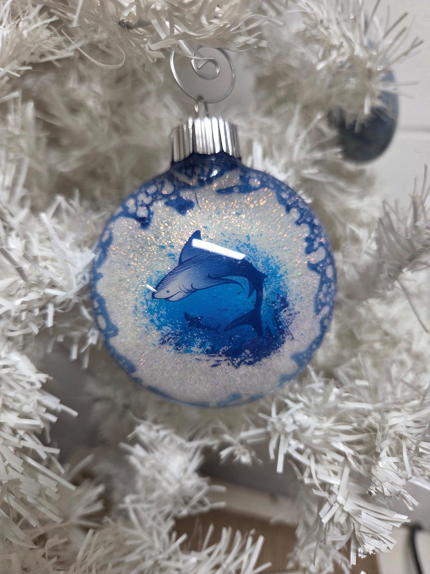 Handmade Shark Ornament 🦈