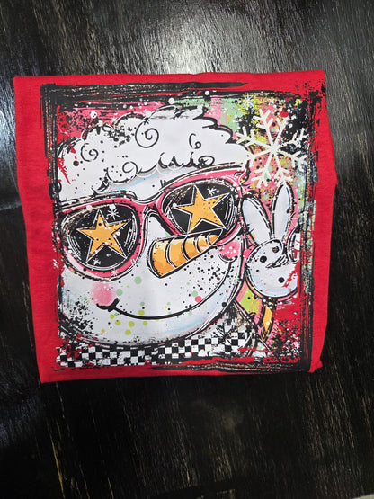 Snowman Graphic Tee