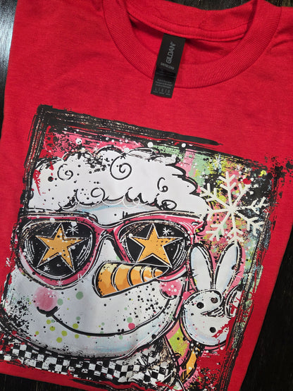 Snowman Graphic Tee