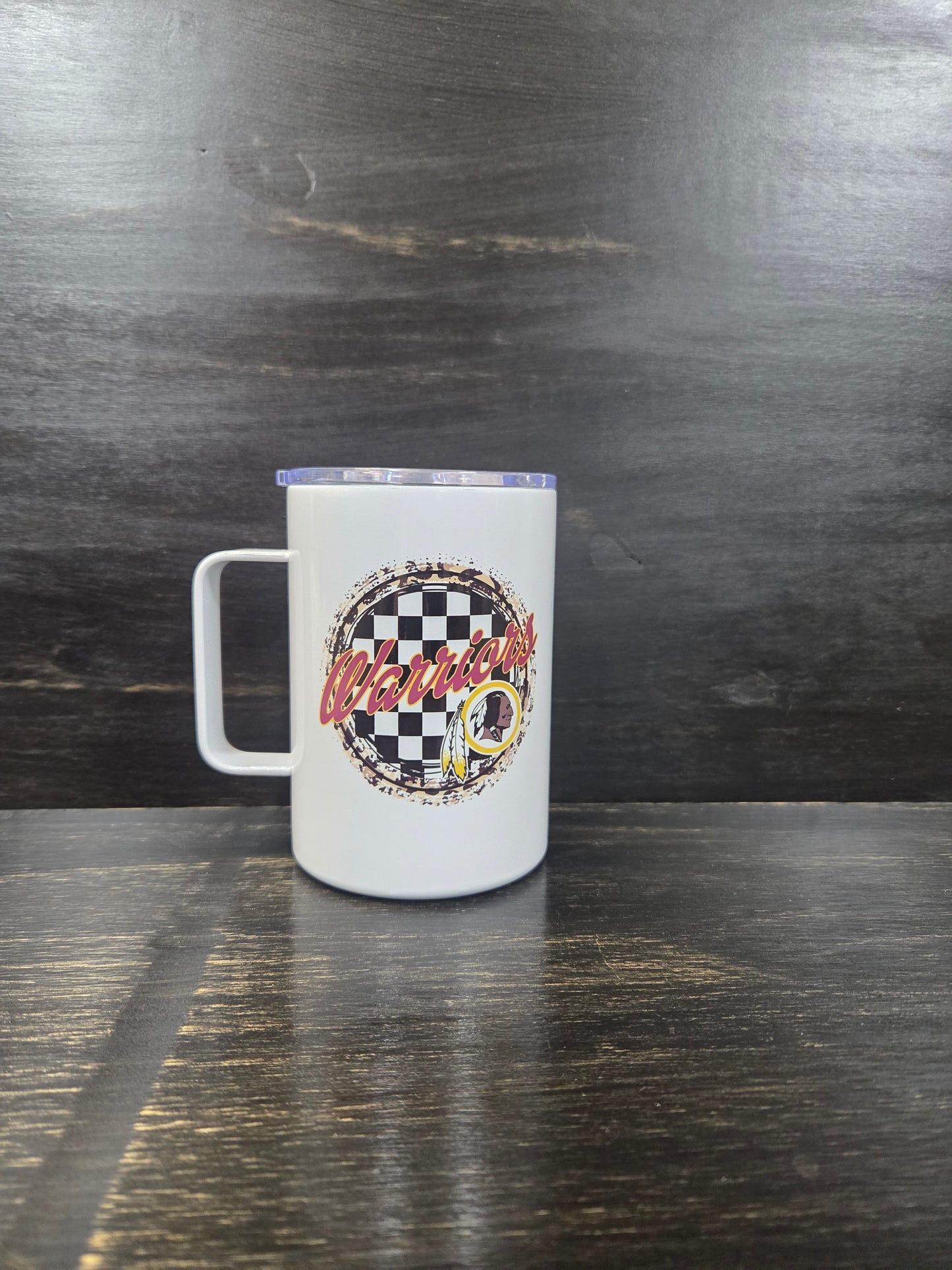 Callahan Warriors Checkered 15oz Sublimated Mug