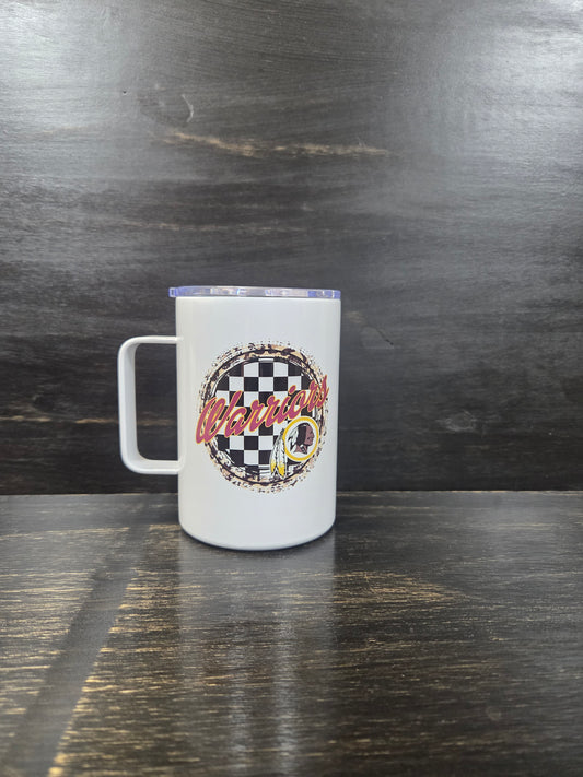 Callahan Warriors Checkered 15oz Sublimated Mug