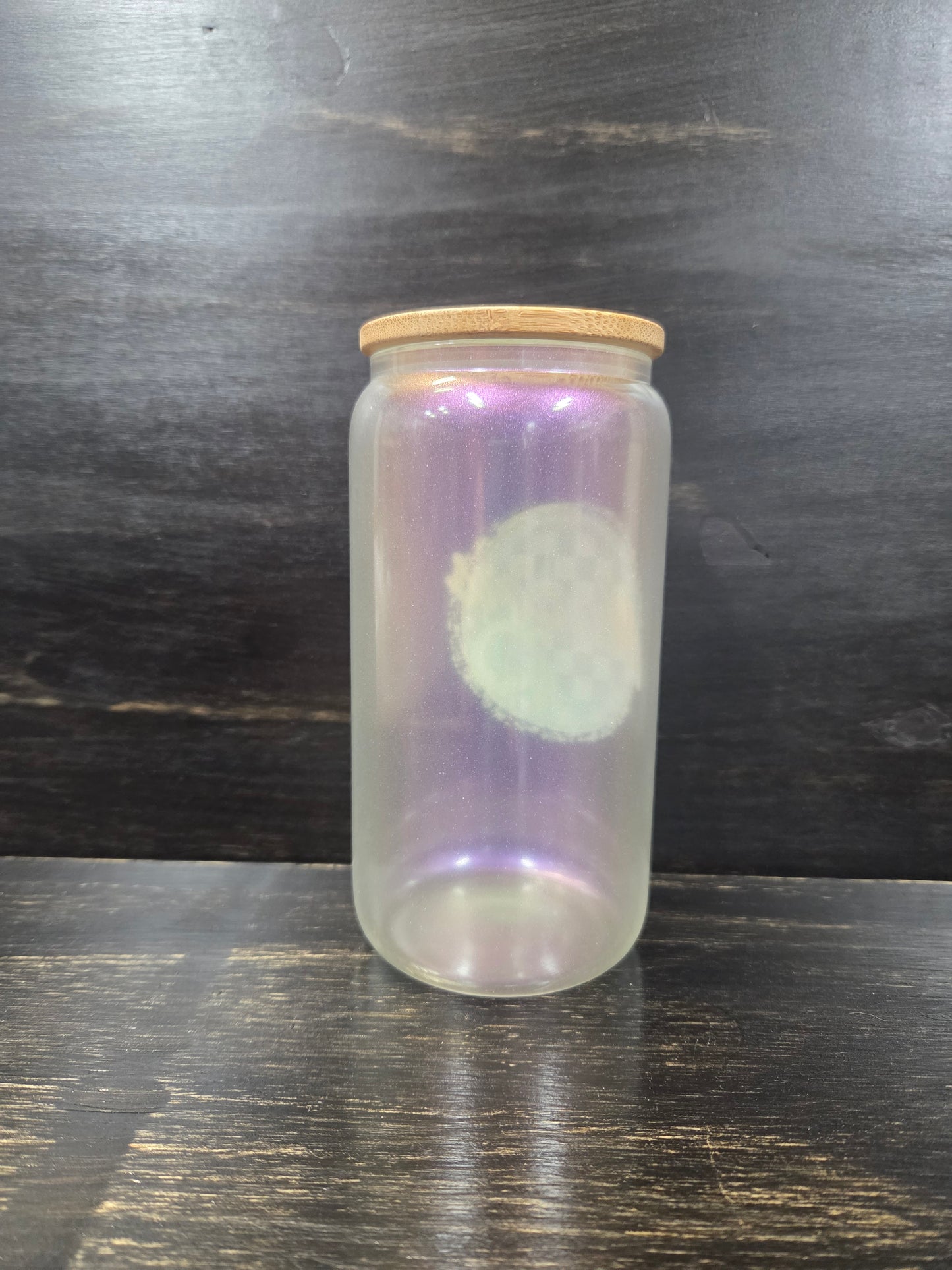 Callahan Warriors Frosted Glass Can – UV DTF Design