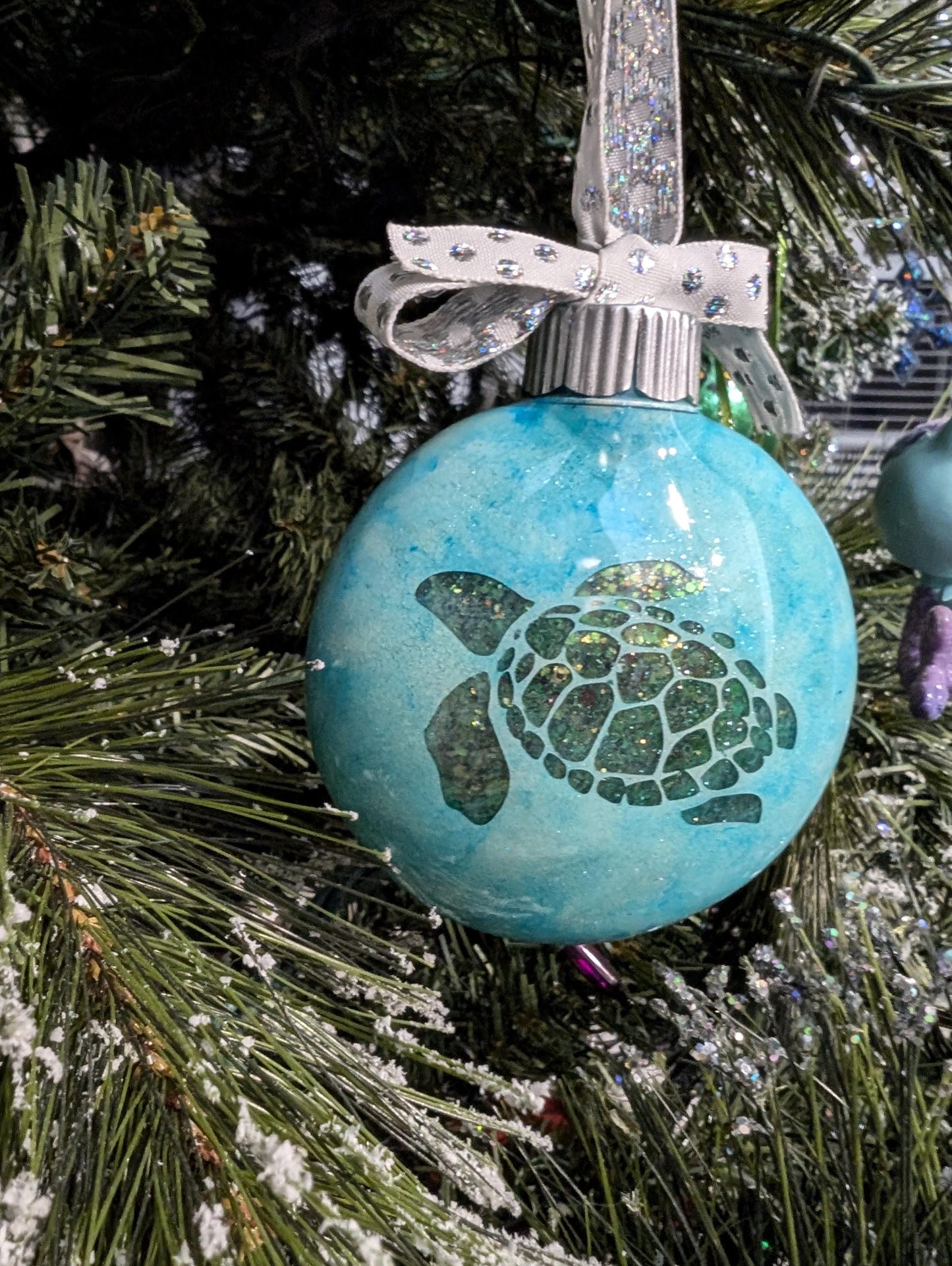 Handmade Sea Turtle Ornament