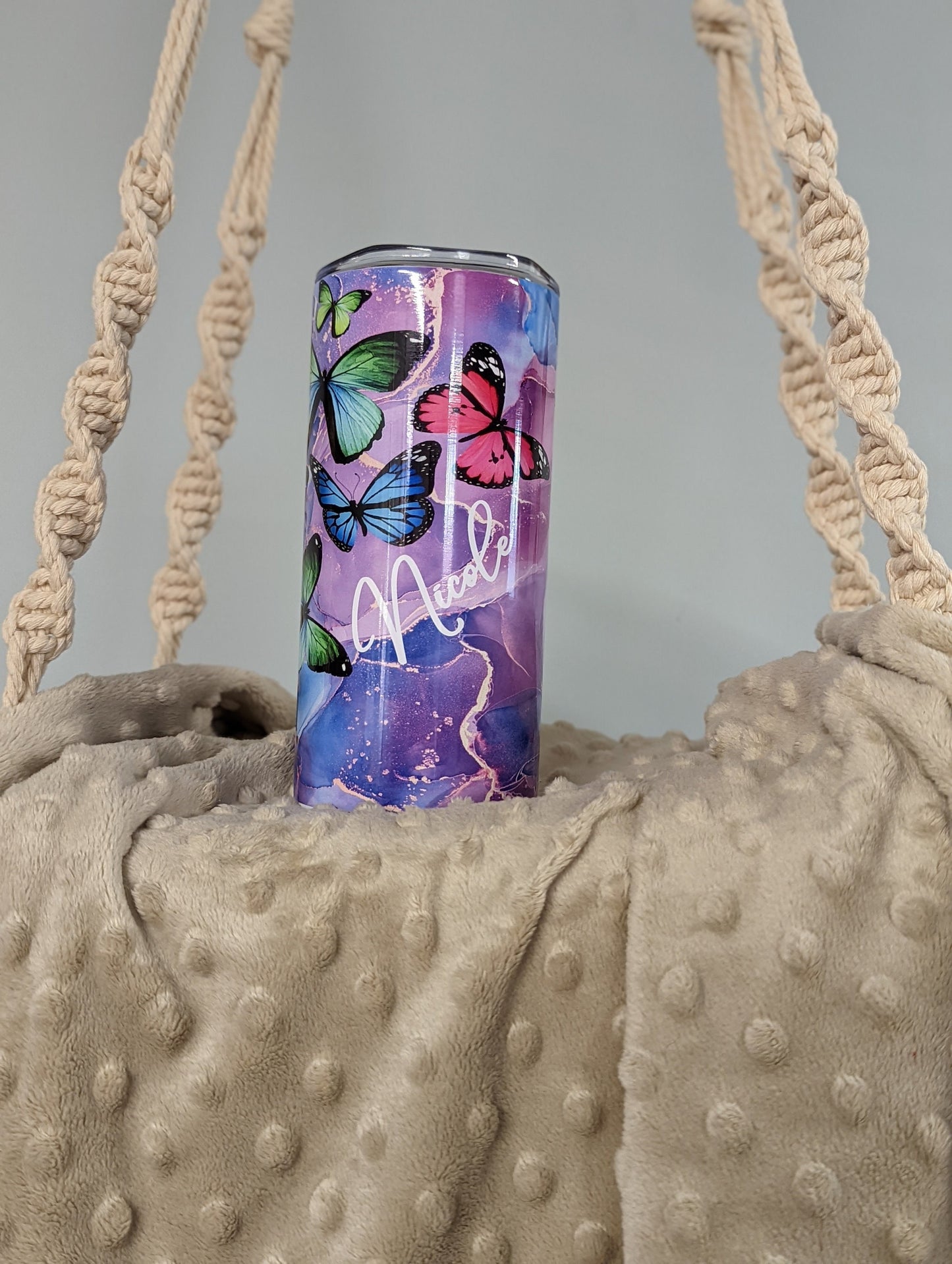 🦋 Colorful Butterfly 15oz Tumbler