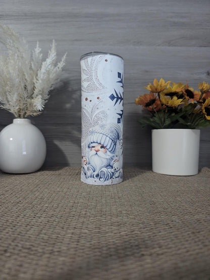 “I’m Dreaming of a White Christmas” Gnome Tumbler