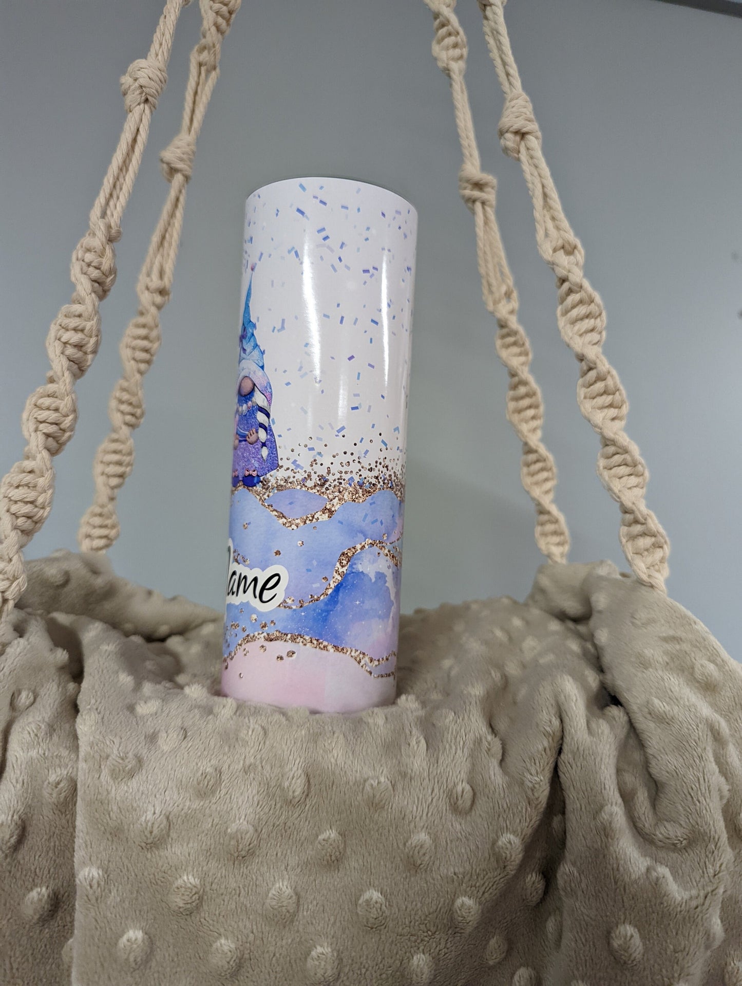 Watercolor Gnome Tumbler