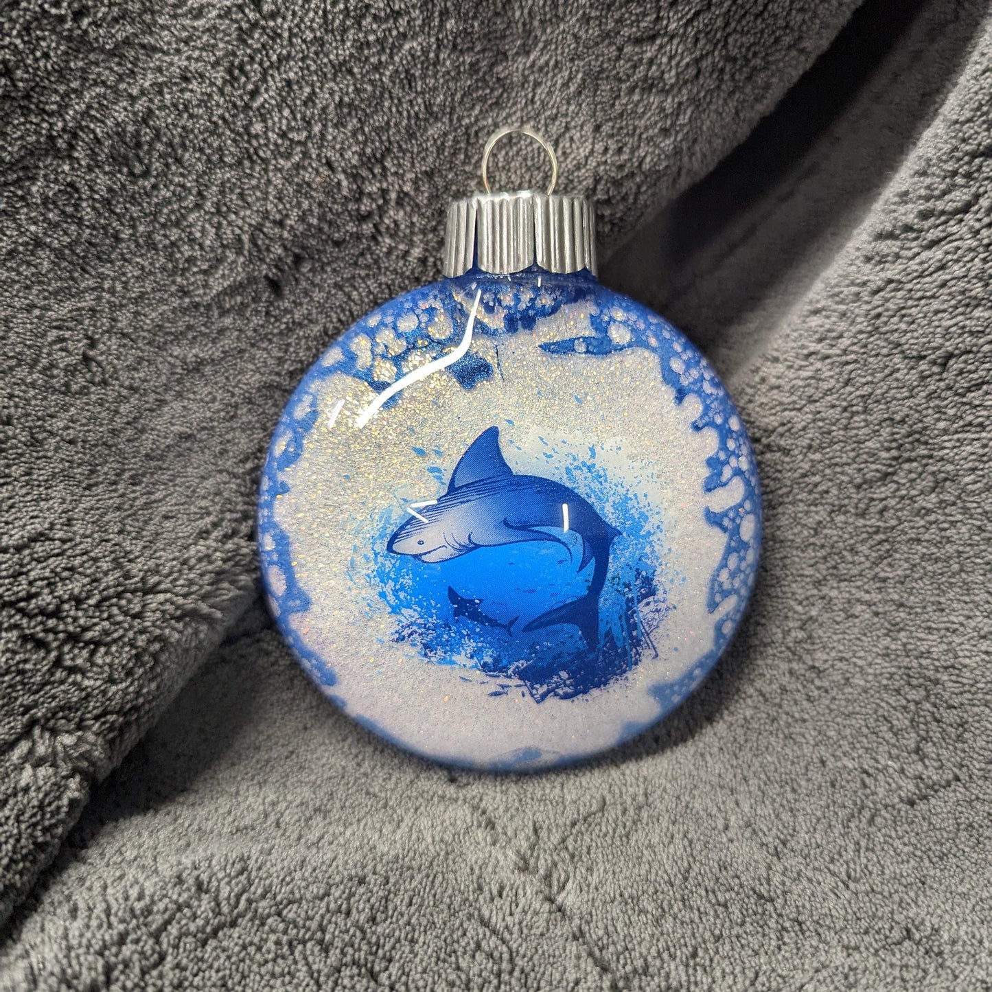 Handmade Shark Ornament 🦈
