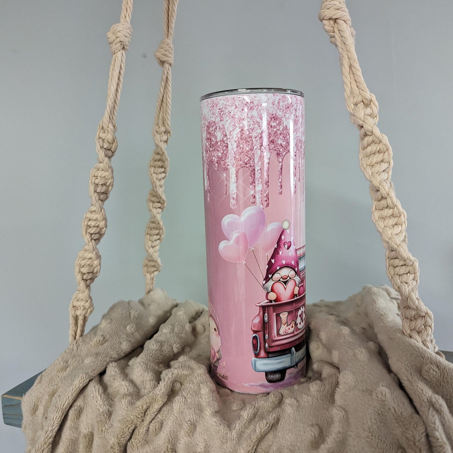 Valentine Gnome Love Tumbler