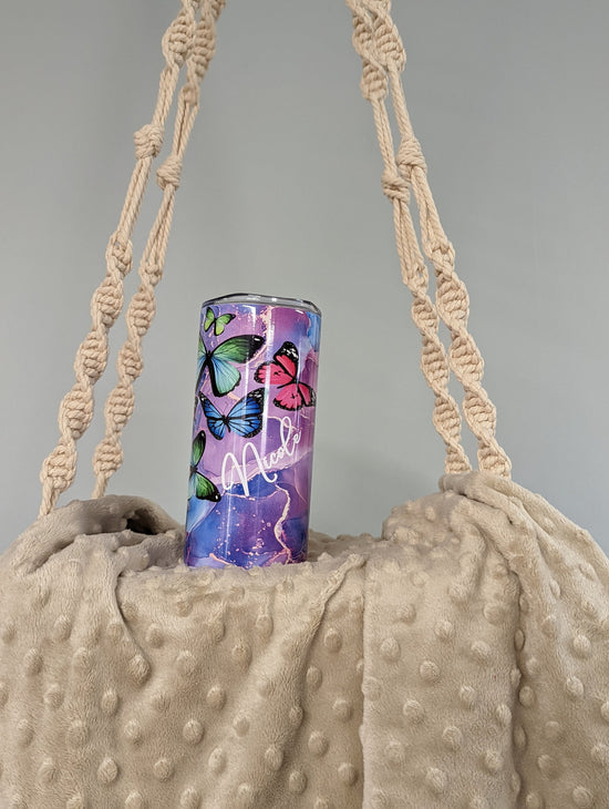 🦋 Colorful Butterfly 15oz Tumbler