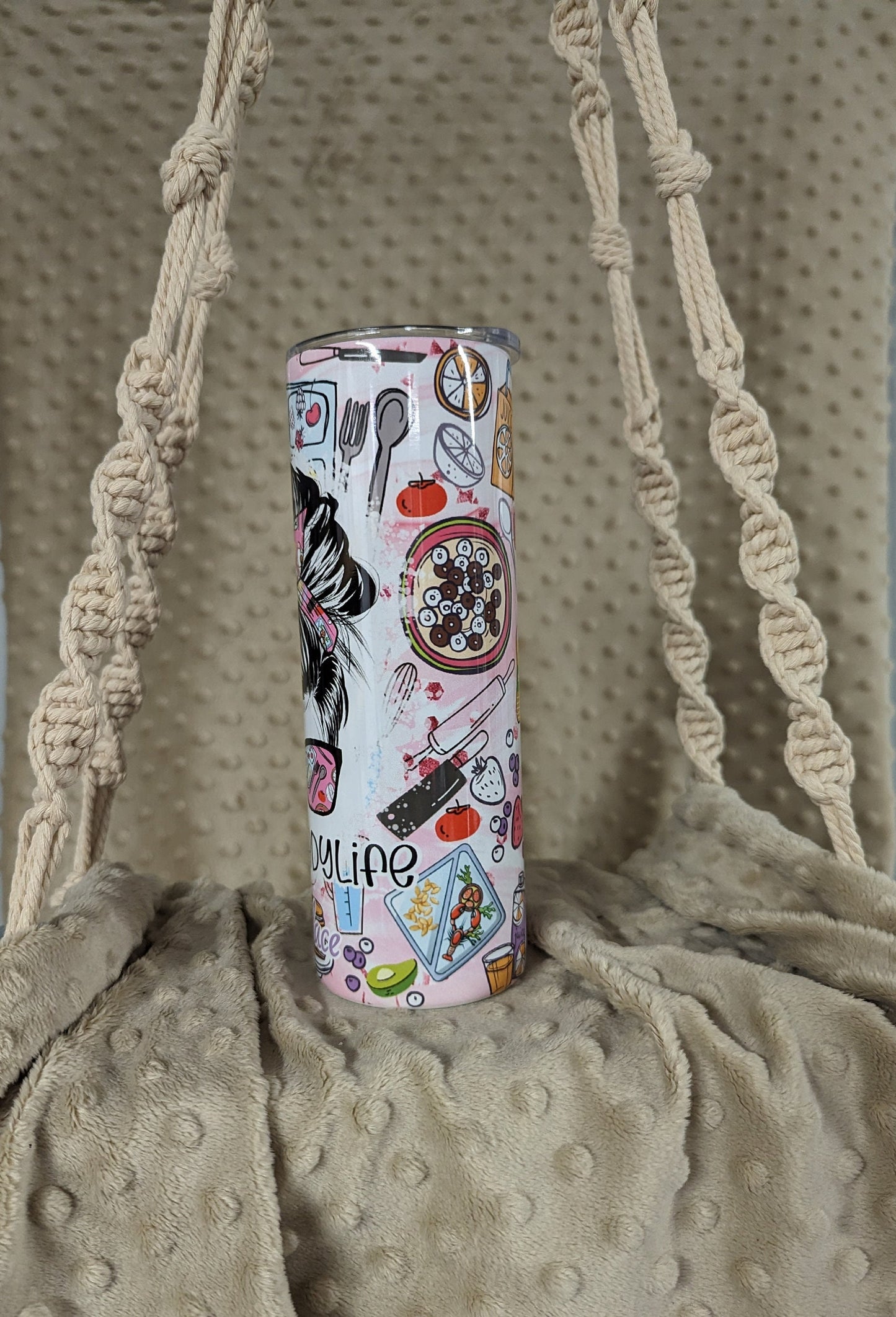 Personalized Lunch Lady Life Tumbler