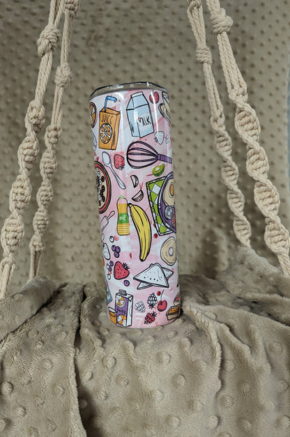 Personalized Lunch Lady Life Tumbler