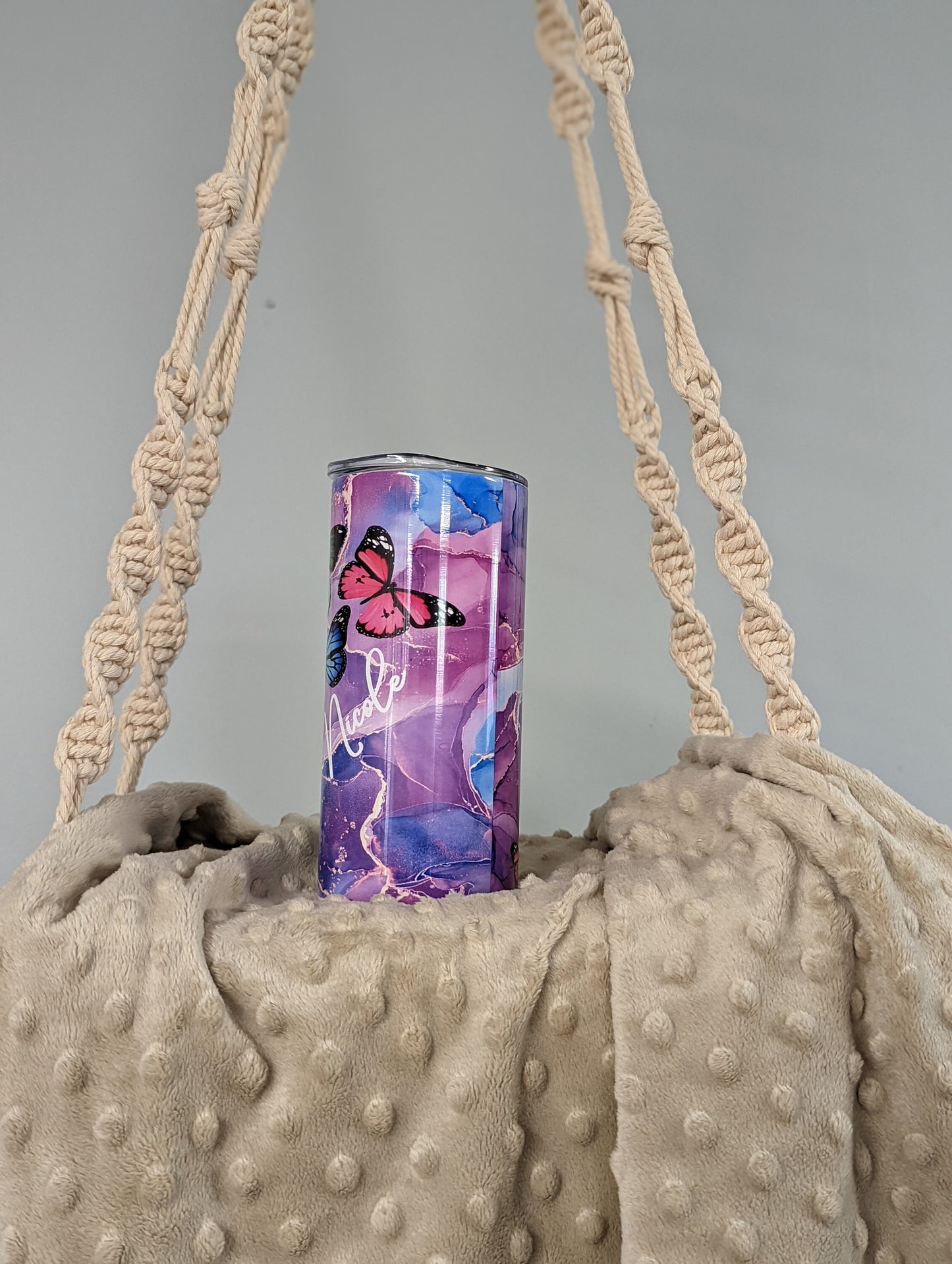 🦋 Colorful Butterfly 15oz Tumbler