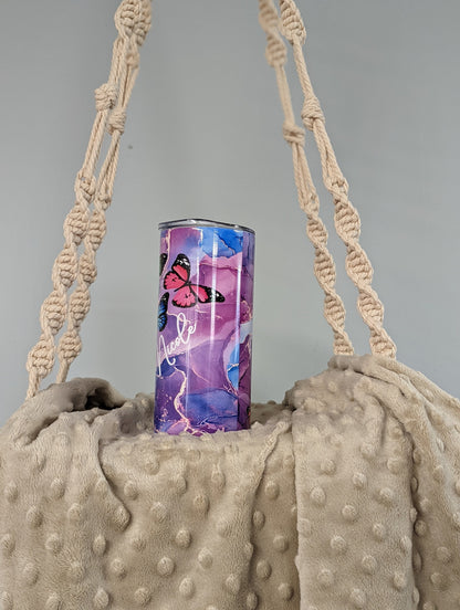 🦋 Colorful Butterfly 15oz Tumbler