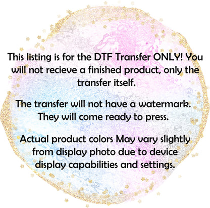 Coquette Bunny Ears DTF Transfer